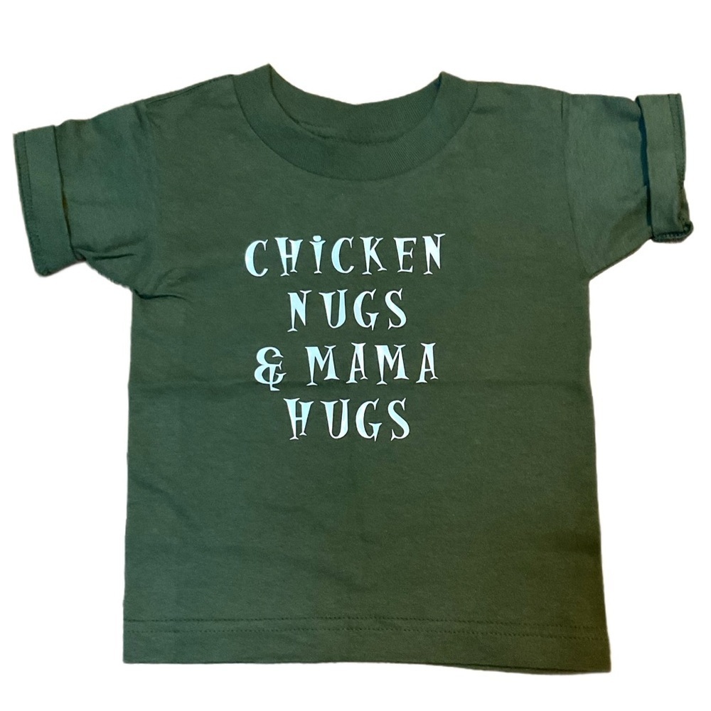 Green Kids T-Shirt Fun Print graphic short sleeve